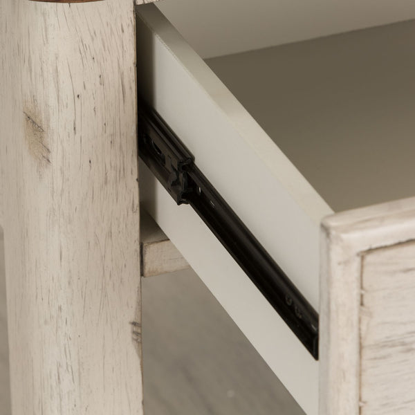 Farmhouse Reimagined End Table with Basket - 652-OT1020
