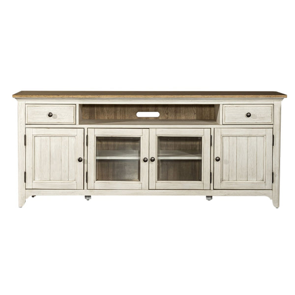 Farmhouse Reimagined Entertainment TV Stand - 652-TV72