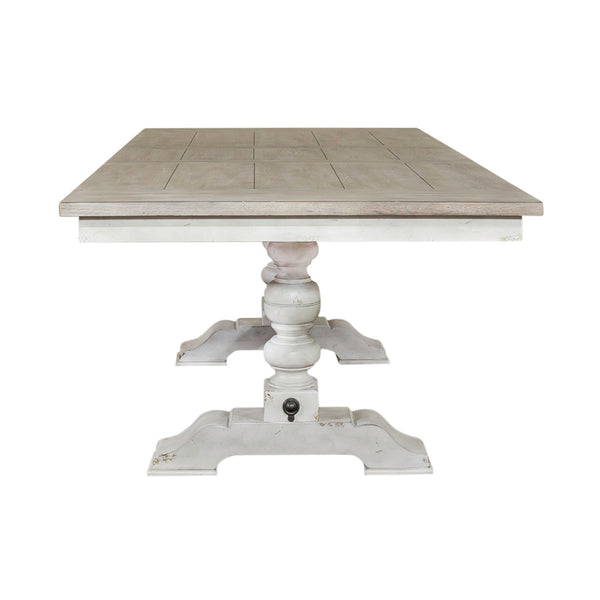 Whitney Trestle Table Set - 661W-CD-TRS