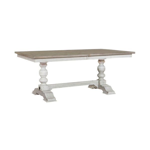 Whitney Trestle Table Set - 661W-CD-TRS