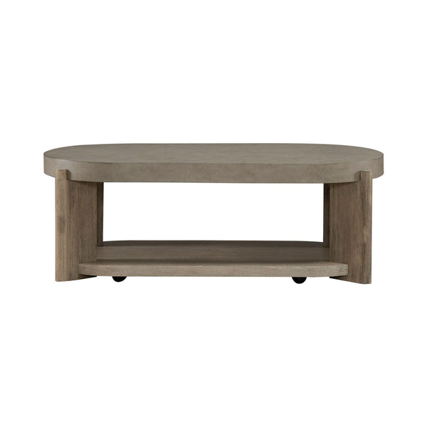 Affinity Oval Cocktail Table - 674-OT1011