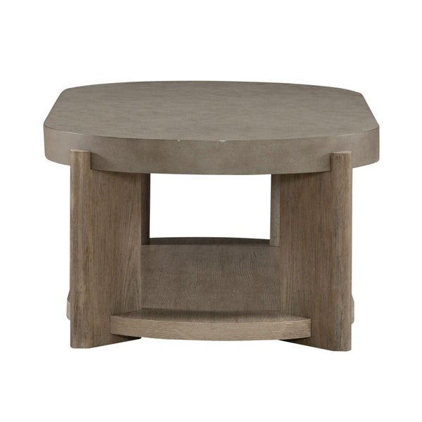 Affinity Oval Cocktail Table - 674-OT1011