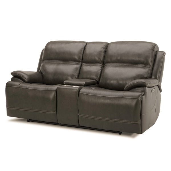 Bentley Loveseat w/Console P2 & ZG - Graphite
