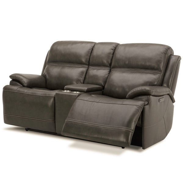 Bentley Loveseat w/Console P2 & ZG - Graphite