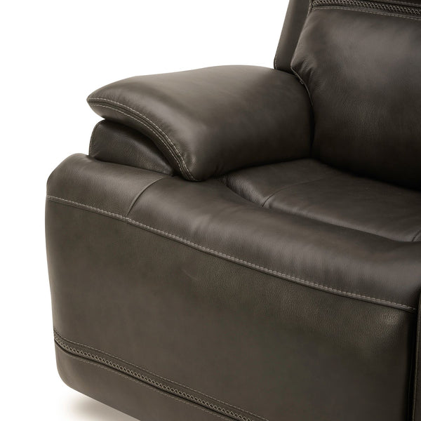 Bentley Loveseat w/Console P2 & ZG - Graphite