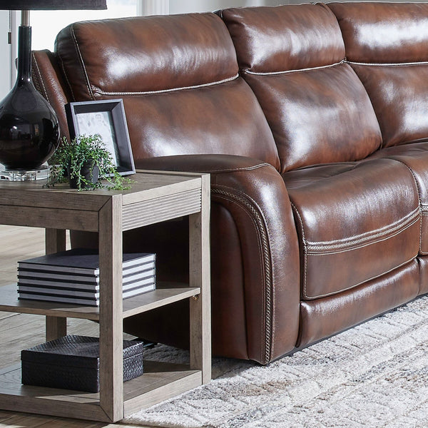 Blair L Arm Recliner P2 & ZG - Cognac - 7005CG-42LP