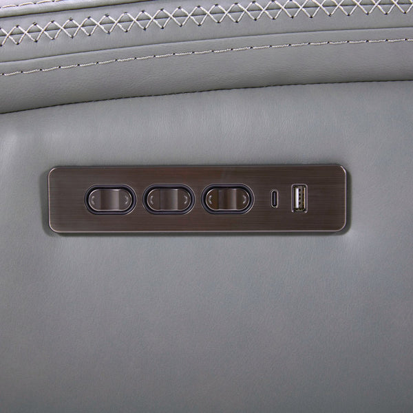 Cooper SG Recliner P3 - Blue Gray