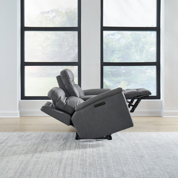 Cooper Loveseat w/Console P3 & ZG - Blue Gray
