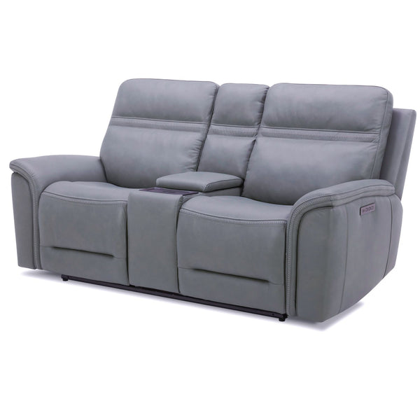 Cooper Loveseat w/Console P3 & ZG - Blue Gray - 7007BG-23P