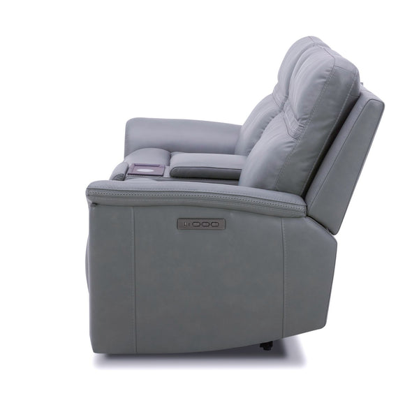 Cooper Loveseat w/Console P3 & ZG - Blue Gray - 7007BG-23P