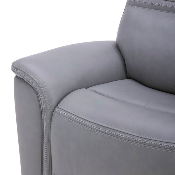 Cooper Loveseat w/Console P3 & ZG - Blue Gray
