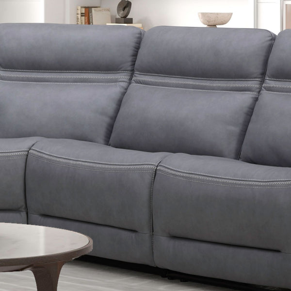 Cooper Armless Chair - Blue Gray - 7007BG-40A