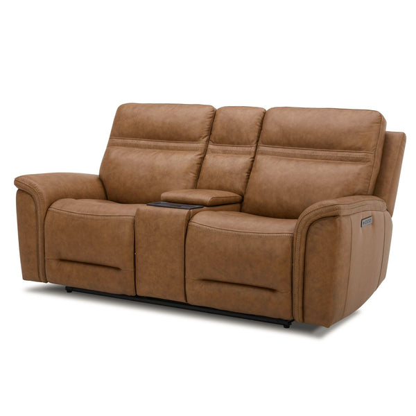 Cooper Loveseat w/Console P3 & ZG - Camel - 7007CM-23P