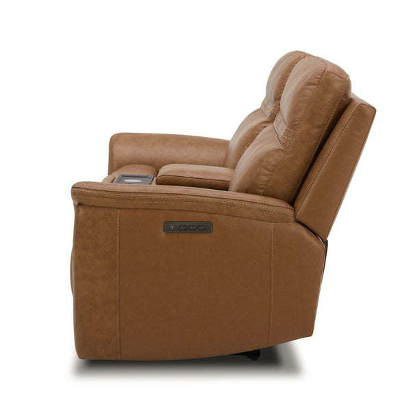 Cooper Loveseat w/Console P3 & ZG - Camel - 7007CM-23P