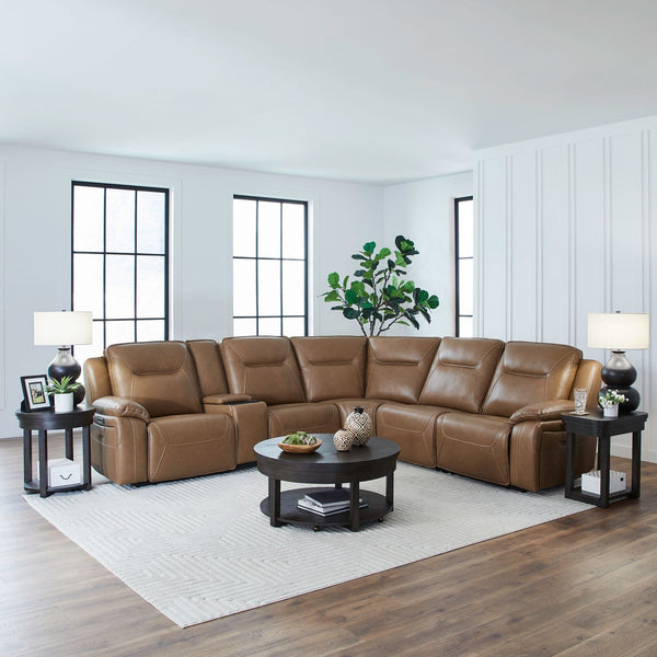 Callihan 6 Piece Sectional - 7018BU-UPH-6PCSEC