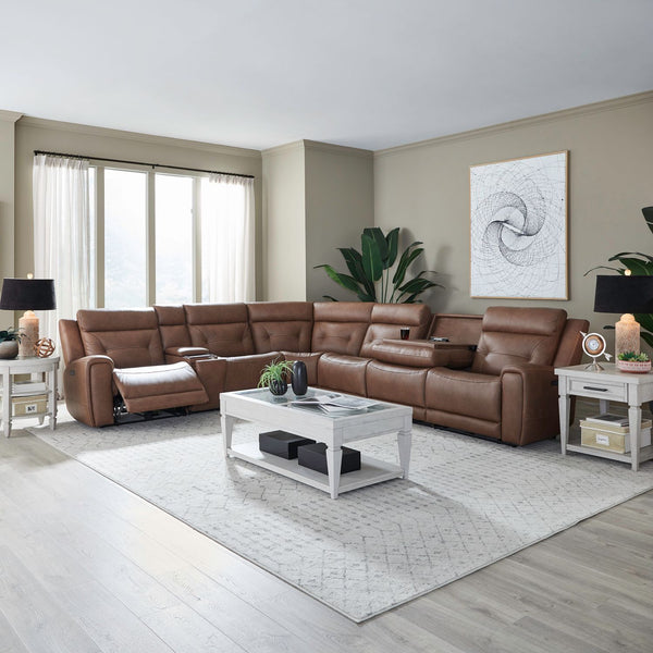 Beckham 7 Piece Sectional - 7023SD-UPH-7PCSEC