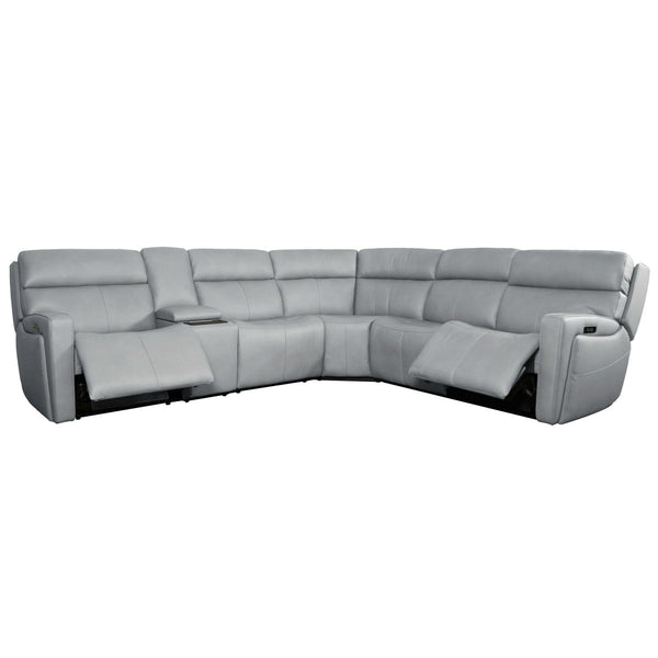 Chase 6 Piece Sectional - 7026GR-UPH-6PCSEC