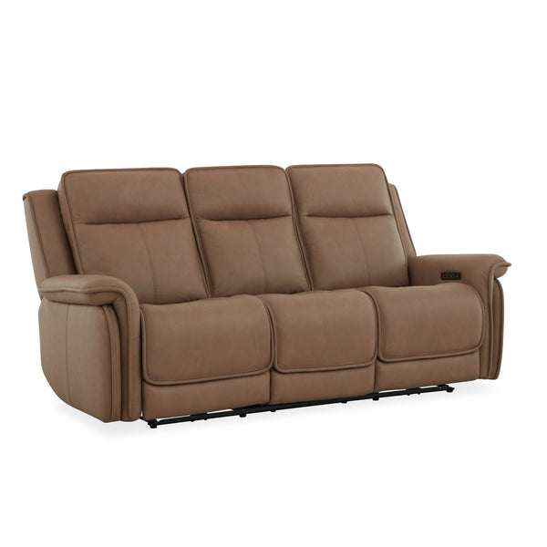 Cora Leather Reclining Sofa P3 & ZG