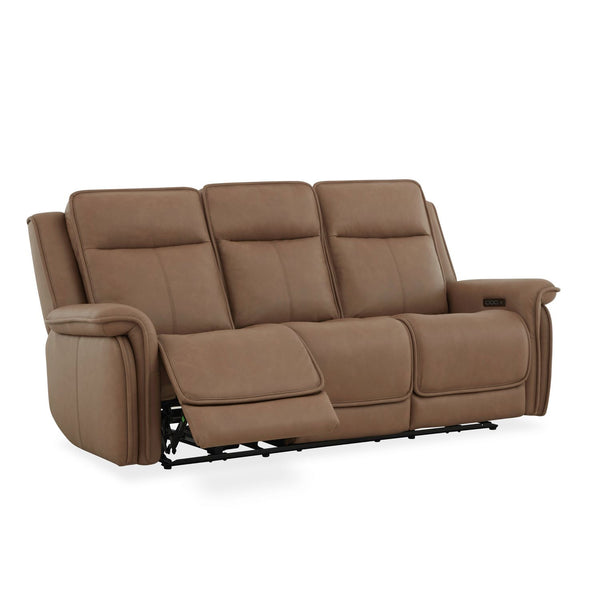 Cora Leather Reclining Sofa P3 & ZG