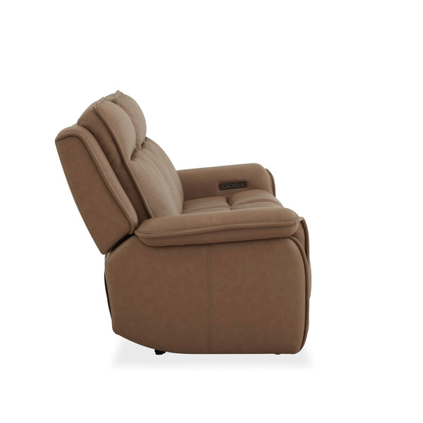 Cora Leather Reclining Sofa P3 & ZG
