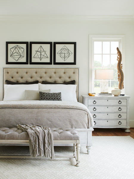 Sag Harbor Tufted Upholstered Bed 6/6 King
