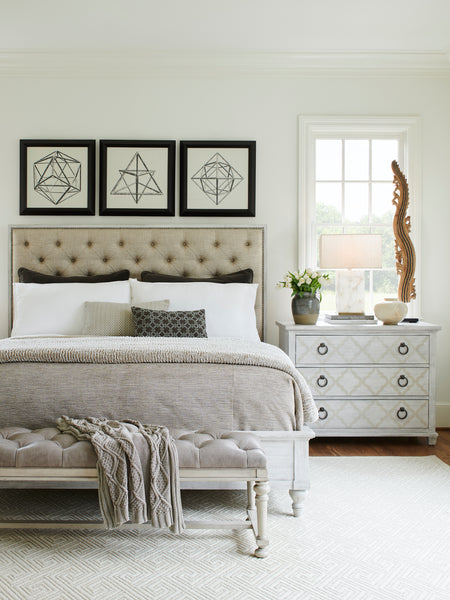 Sag Harbor Tufted Upholstered Bed 5/0 Queen