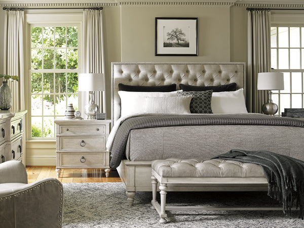 Bellport Leather Bed Bench