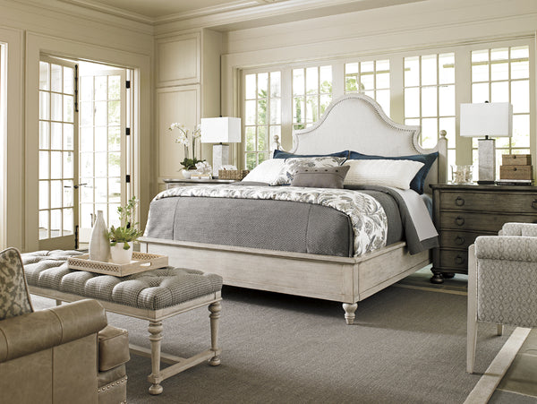 Arbor Hills Upholstered Bed 6/6 King