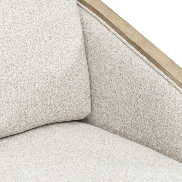 Nora Uph Swivel Accent Chair - Light Brown - 722-ACH15