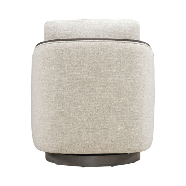 Nora Uph Swivel Accent Chair - Dark Brown - 722-ACH16