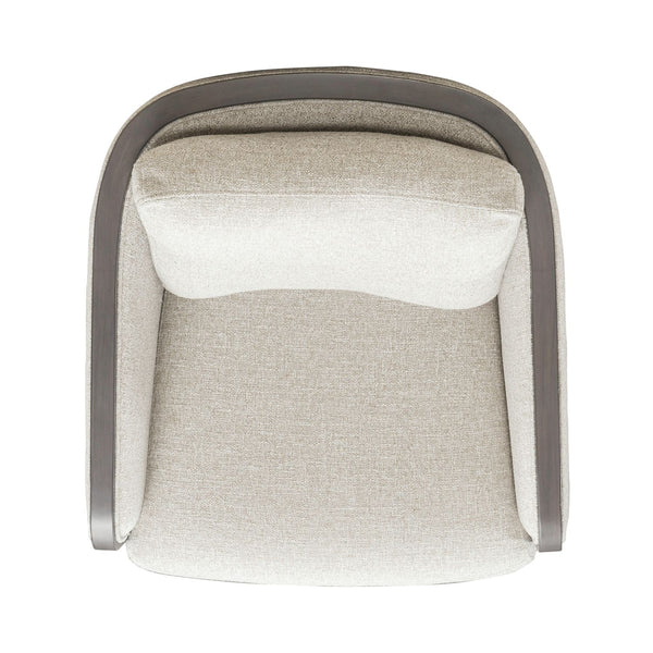 Nora Uph Swivel Accent Chair - Dark Brown - 722-ACH16