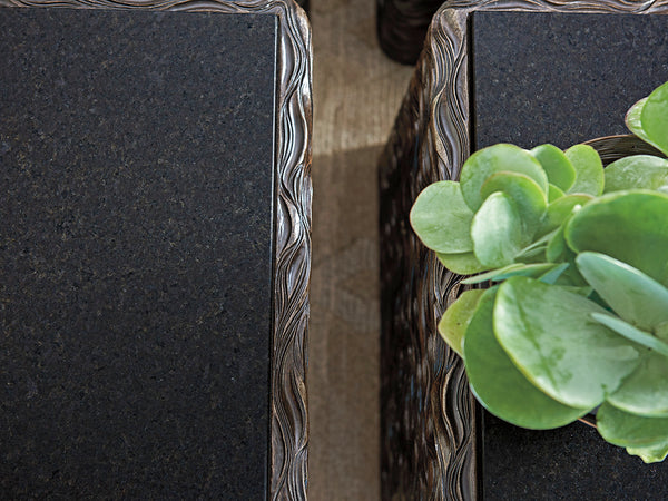 Talk Of The Town Cube End Table