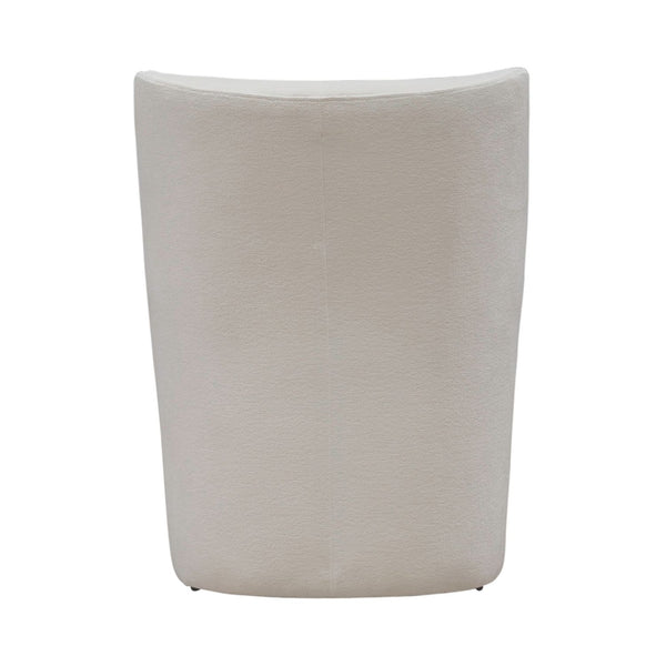 Accent Dining Chair w/ Casters - Ivory - 728-ADC90-IV