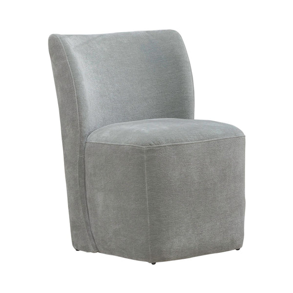Accent Dining Chair w/ Casters - Sapphire - 728-ADC90-SP
