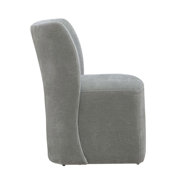 Accent Dining Chair w/ Casters - Sapphire - 728-ADC90-SP