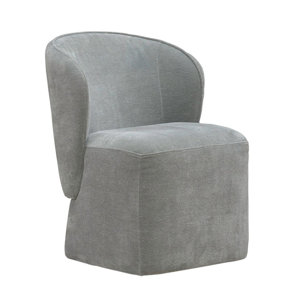 Accent Dining Chair w/ Casters - Sapphire - 730-ADC90-SP