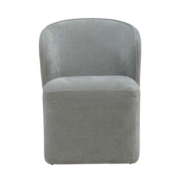 Accent Dining Chair w/ Casters - Sapphire - 730-ADC90-SP