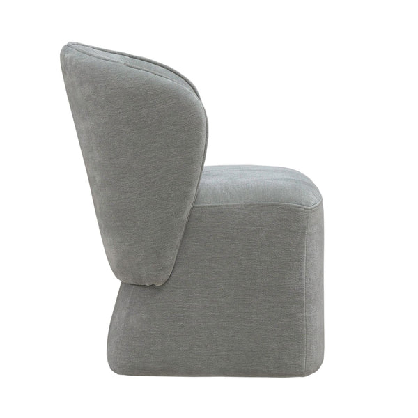 Accent Dining Chair w/ Casters - Sapphire - 730-ADC90-SP