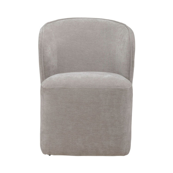 Accent Dining Chair w/ Casters - Truffle - 730-ADC90-TR