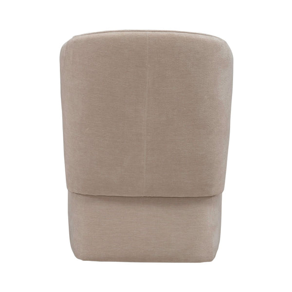 Accent Dining Chair w/ Casters - Wicker - 730-ADC90-WK