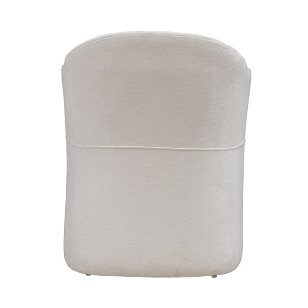 Accent Dining Chair w/ Casters - Ivory - 731-ADC90-IV