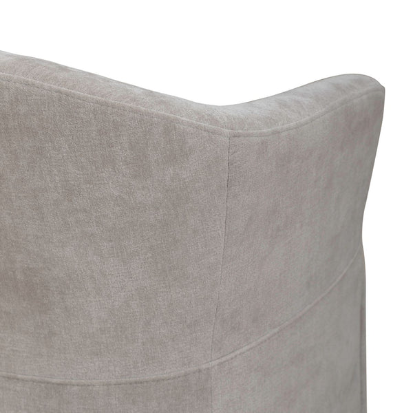 Accent Dining Chair w/ Casters - Truffle - 731-ADC90-TR
