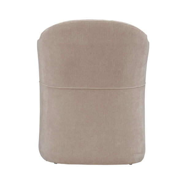 Accent Dining Chair w/ Casters - Wicker - 731-ADC90-WK
