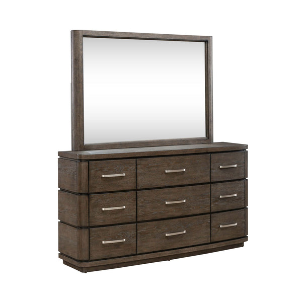 Cascade Falls Dresser & Mirror - 732-BR-DM