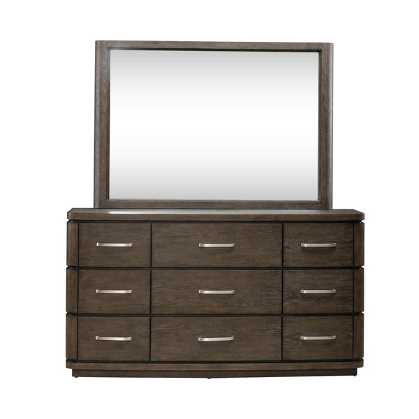 Cascade Falls Dresser & Mirror - 732-BR-DM