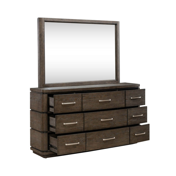 Cascade Falls Dresser & Mirror - 732-BR-DM