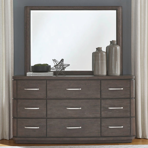 Cascade Falls Dresser & Mirror - 732-BR-DM