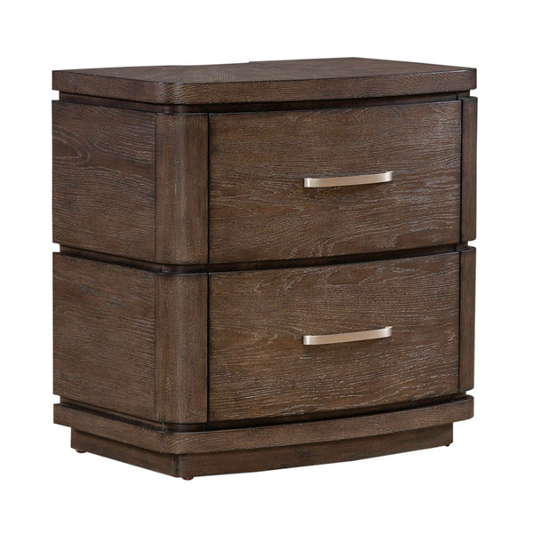 Cascade Falls Nightstand w/ Charging Station - 732-BR61