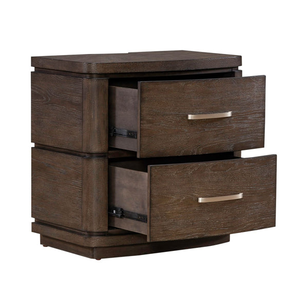 Cascade Falls Nightstand w/ Charging Station - 732-BR61