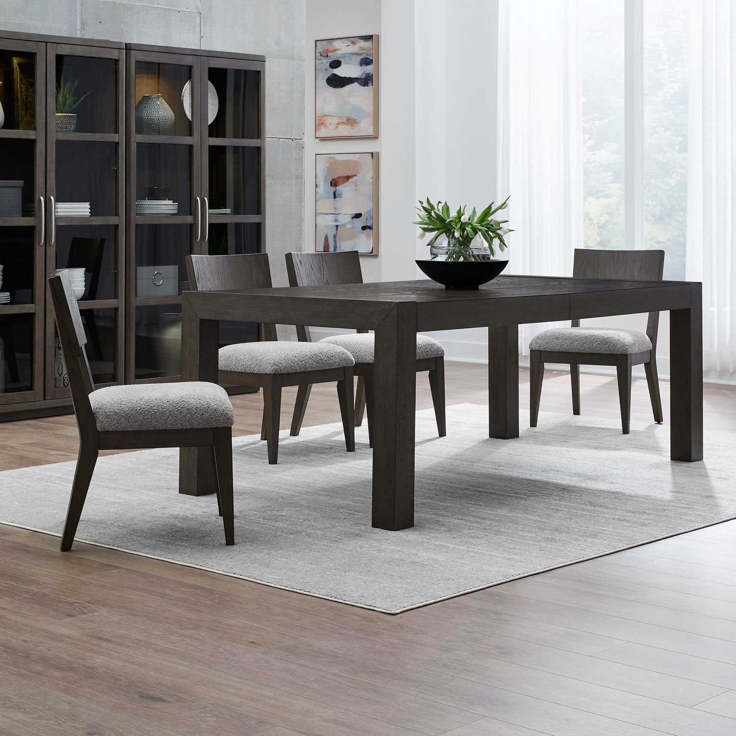 Cascade Falls Opt 5 Piece Rectangular Table Set